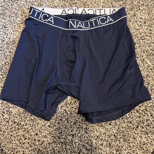 Nautica Men's Dark Blue Boxer Briefs